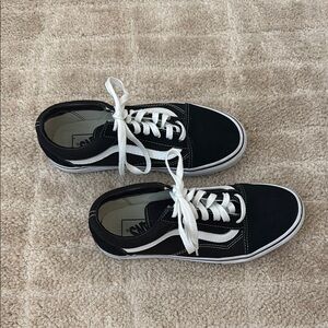 Vans Black and White Women's Sneakers